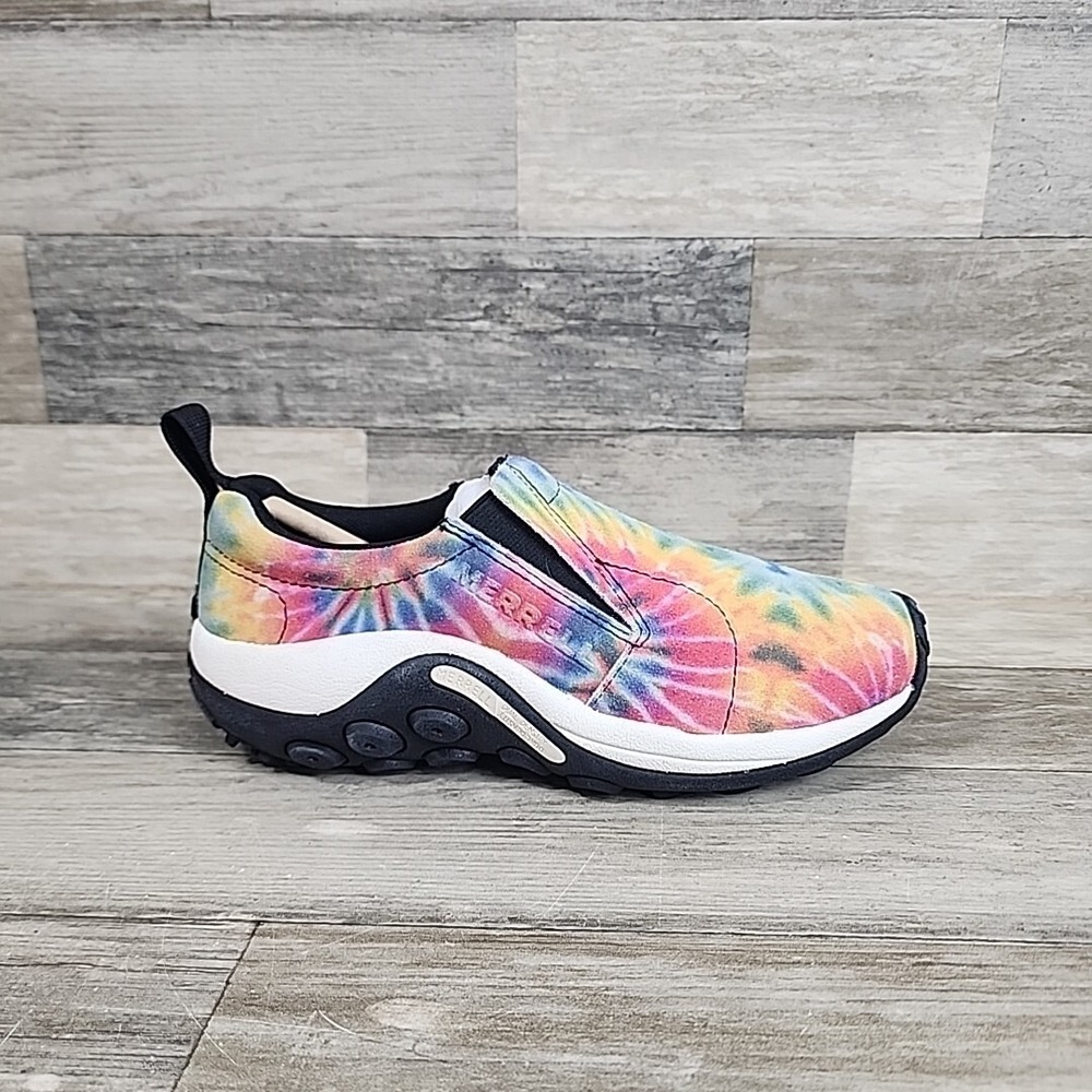 Merrell Jungle MOC Tie Dye Shoes Womens Sz 5.5 (Mens Sz 4) Slip‎ On Shoes NWOB